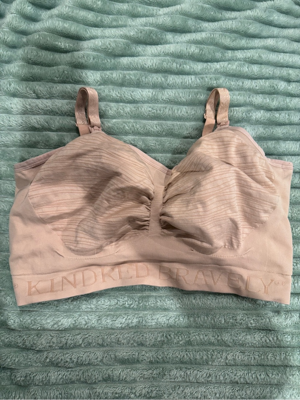 Kindred Bravely Sublime® Hands-Free Pumping & Nursing Bra 1X beige
